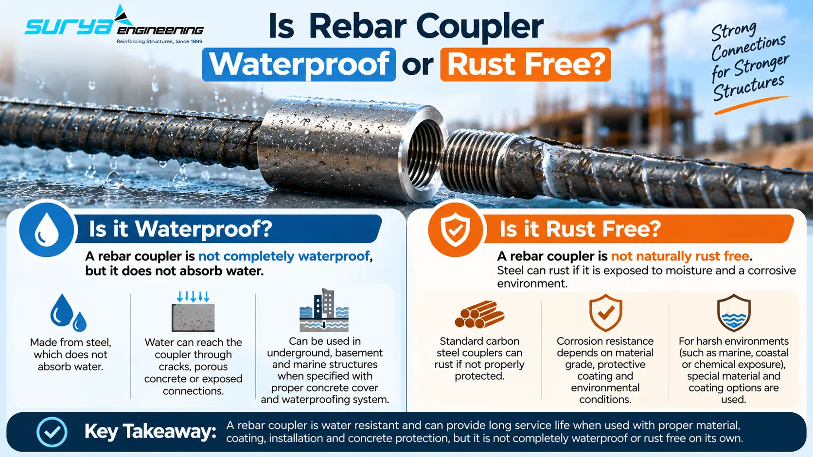quality rebar coupler