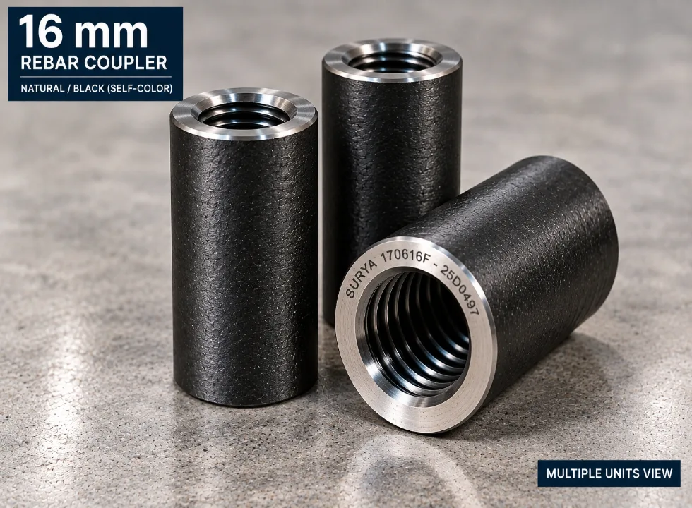 16mm Rebar Coupler