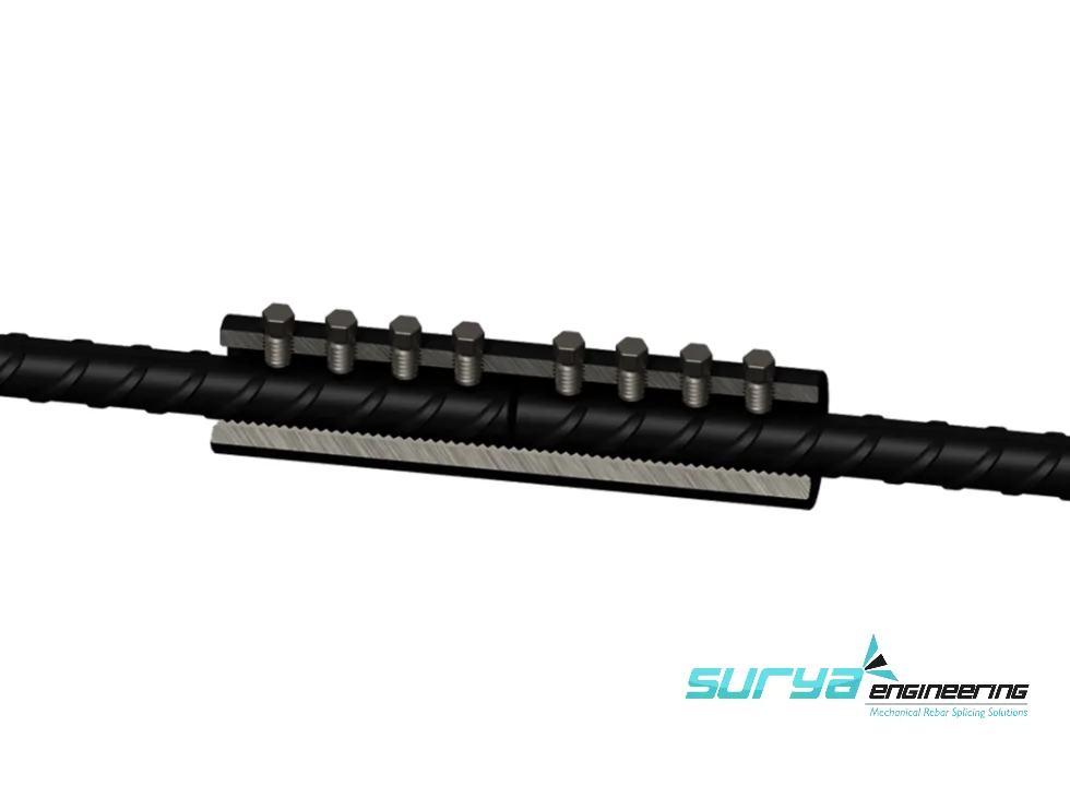 Lock Shearing Bolted Coupler