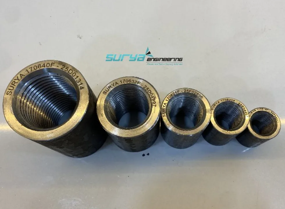 Taper Threaded Rebar Coupler